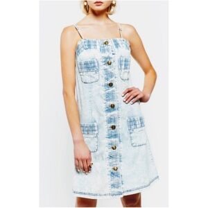 POL Size Small Denim Button-Down Dress
NWOT
